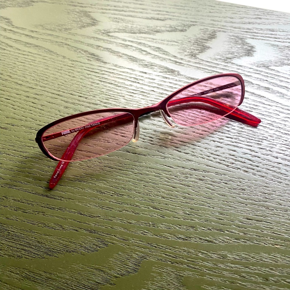 Rare PUMA Slim Pink Sunglasses